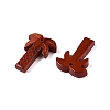 Natural Red Jasper Coconut Tree Pendants G-N342-02E-2