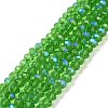 Electroplate Glass Beads Strands EGLA-A034-T6mm-L08-1