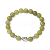 7Pcs 7 Colors Natural Mixed Gemstone Stretch Bracelets Sets BJEW-JB10996-3