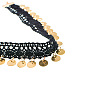 Lace Choker Necklaces X-NJEW-N0065-037G-01-2
