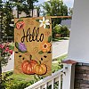 Vertical Double Sided Garden Flag AJEW-WH0116-001A-01-8