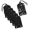 6 Bags PU Leather Earring Display Stands AJEW-PH0007-23-1