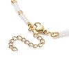 Shell Pearl Beaded Necklaces for Women NJEW-JN03985-6