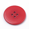 4-Hole Acrylic Buttons X-BUTT-Q038-25mm-M-4