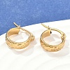 304 Stainless Steel Thick Hoop Earrings EJEW-E158-21G-2