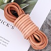 Flat Cowhide Leather Cord WL-WH0003-18B-03-1