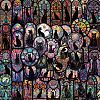 Gothic Style PVC Self-Adhesive Cartoon Stickers X-STIC-PW0019-01-2