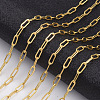 Brass Paperclip Chains CHC-S008-001A-G-3