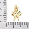 Christmas Brass Micro Pave Cubic Zirconia Pendants KK-H518-03B-G-3