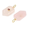 Natural Mixed Stone Pendants KK-CBAF9BC-20G-3