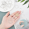 DIY 304 Stainless Steel Chandelier Earring Making Kits DIY-UN0002-07-4