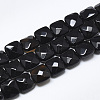 Natural Black Agate Beads Strands G-S357-D01-11-1