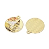 Alloy Enamel Pendants ENAM-V001-02C-G-2