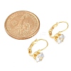 Crystal Rhinestone Leverback Earrings EJEW-H105-33G-5