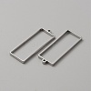 304 Stainless Steel Open Back Bezel Pendants LS-FIND-WH0152-123E-2