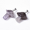 Natural Amethyst Pendants LS-G-R480-02B-2