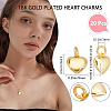 Brass Pendants KK-BBC0024-55B-G-2
