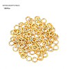 100Pcs 304 Stainless Steel Open Jump Rings STAS-YW0004-0.8x4-G-1