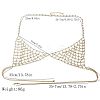 Alloy Crystal Rhinestone Sexy Bra Body Chain WG4C2C6-01-2