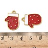 304 Stainless Steel Enamel Pendants STAS-L300-012G-34-3