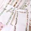 Flower & Plant Transparent PET Decorative Tapes PW-WG07A2F-01-4