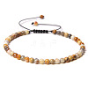 Adjustable Women's Crazy Agate Beaded Bracelet CN3407-43-1