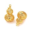 Hollow Brass Pendants KK-L229-004G-2