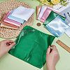 10Pcs 5 Colors Imitation Silk Men's Suit Square Scarf AJEW-CY0002-34B-3