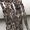 Natural Ice Obsidian Beads Strands G-C286-A15-1