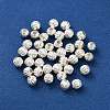 925 Sterling Silver Pumpkin Beads STER-H112-04C-2