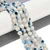 Natural Blue Ice Glacierite Stone Beads Strands G-B092-A01-02-2