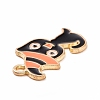 Alloy Enamel Pendants ENAM-M055-08G-3