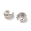 Brass Cuff Earrings EJEW-L270-001P-2