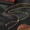304 Stainless Steel Singapore Chain Necklace Making AJEW-JB01334-01-1