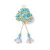 Glass Pendants PALLOY-MZ01033-02-1