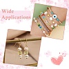 8Pcs 4 Styles Brass Micro Pave Cubic Zirconia Beads KK-CJ0003-05-7