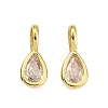 Brass Micro Pave Cubic Zirconia Pendants KK-U050-04G-02-1