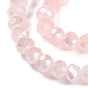 Baking Electroplate Glass Beads Strands LS-DGLA-A039-J10mm-B14-3