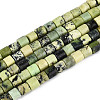 Natural Serpentine Beads Strands G-T141-90B-4