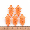 Autumn Theme Transparent Acrylic Beads TACR-S154-60B-921-4