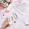 120Pcs Paper Keychain Display Cards CDIS-SP0001-37-3
