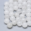 Natural White Jade Beads G-T122-25A-10-1