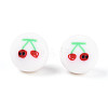 Fruits Theme Handmade Polymer Clay Beads CLAY-T022-04A-3