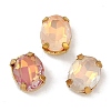 Brass Glass Rhinestone Sew on Rhinestones RGLA-B004-13A-G-1