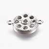 Brass Snap Link Making KK-WH0022-01P-2