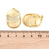 304 Stainless Steel Rhinestone Stud Earrings for Women EJEW-L296-018G-5