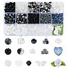 DIY Glass Beads Jewelry Making Finding Kits DIY-YW0012-04C-1