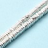 Electroplated Synthetic Non-Magnetic Hematite Beads Strands G-E606-A01-S-1