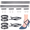 AHADEMAKER PU Leather High-heeled Shoelaces DIY-GA0004-22-2