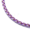 Polyester Cord Braided Bracelet Makings MAK-Z003-01P-28-2